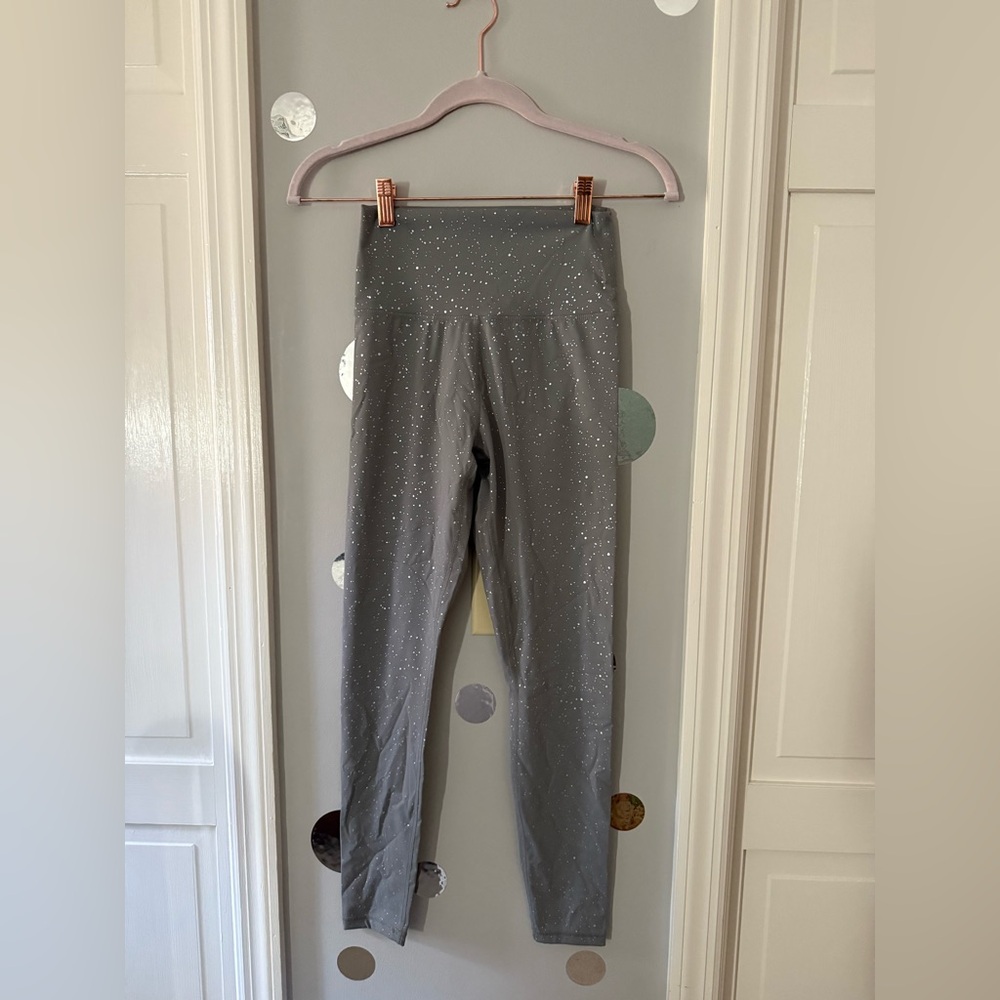 Gray Sparkle Leggings